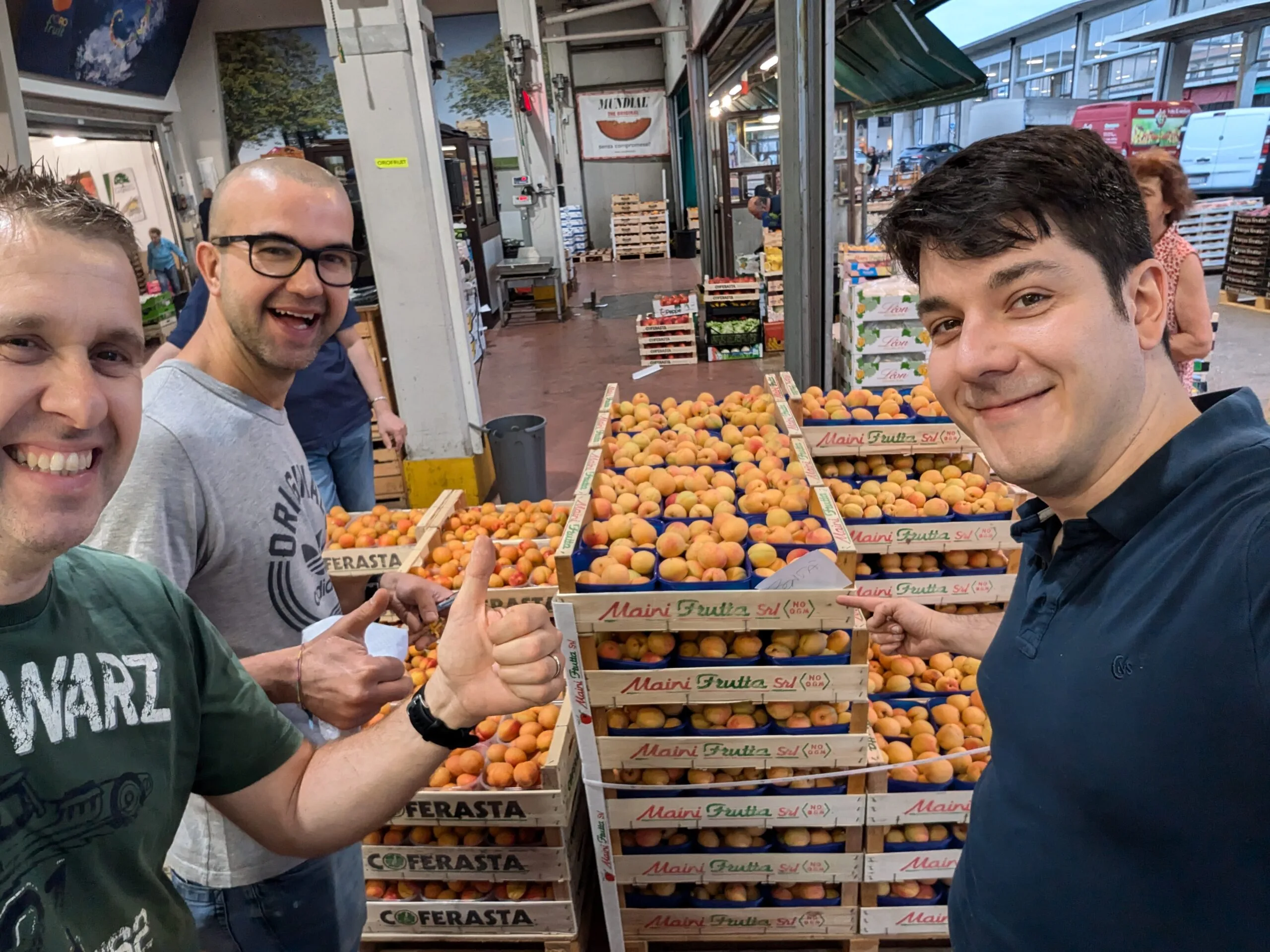 Banchi del mercato Orofruit